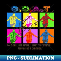 Messi Pop Art Style Light - Premium Sublimation Digital Download - Unleash Your Creativity