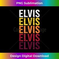 Elvis Retro Wordmark Pattern - Vintage Style - Edgy Sublimation Digital File - Infuse Everyday with a Celebratory Spirit