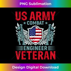 us army combat engineer veteran - Artisanal Sublimation PNG File - Enhance Your Art with a Dash of Spice