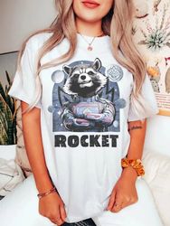 Limited Rocket Racoon Guardian Of The Galaxy Vintage T-Shirt, Gift For Women and Man Unisex T-Shirt