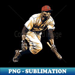 Negro League Batter - Sublimation-Ready PNG File - Vibrant and Eye-Catching Typography