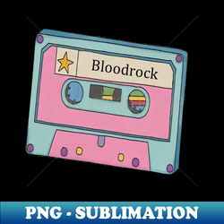 Vintage Cassette Tape Bloodrock - Trendy Sublimation Digital Download - Defying the Norms
