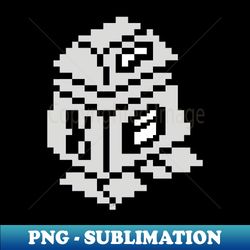 ALIEN 8 Robot in Grey - ZX Spectrum 8-Bit Legend - Premium PNG Sublimation File - Capture Imagination with Every Detail