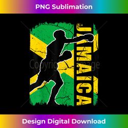 jamaican boxing team jamaica flag boxing gloves - sublimation-optimized png file - pioneer new aesthetic frontiers