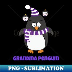 Christmas Penguin Pajama Animal Costume Grandma Penguin Shirt T-Shirt - Premium Sublimation Digital Download - Perfect for Sublimation Art
