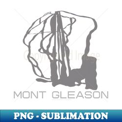 Mont Gleason Resort 3D - PNG Transparent Sublimation Design - Revolutionize Your Designs