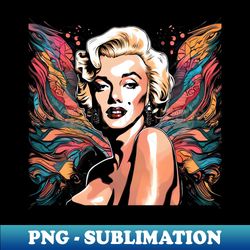 Marilyn Monroe A Hollywood Icon - Artistic Sublimation Digital File - Create with Confidence