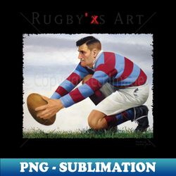 Rugby Kicker by PPereyra - High-Resolution PNG Sublimation File - Enhance Your Apparel with Stunning Detail