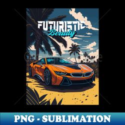 Futuristic Beauty - Instant Sublimation Digital Download - Instantly Transform Your Sublimation Projects
