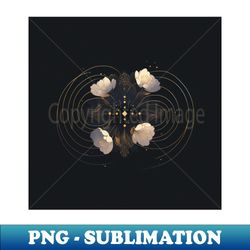 galaxy flowers - elegant sublimation png download - defying the norms