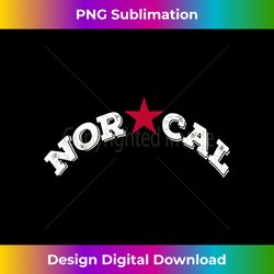 Norcal Northern California White Letter - Crafted Sublimation Digital Download - Animate Your Creative Concepts