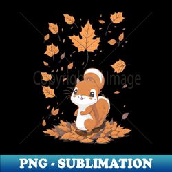 cute squirrel character design - 2d vector graphic sticker - artistic sublimation digital file - perfect for sublimation art