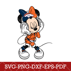 Denver Broncos_mickey christmas 10,NFL SVG, Mickey NFL SVG DXF EPS PNG Files, Cricut, File cut