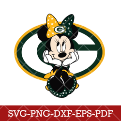 Green Bay Packers_mickey christmas 9,NFL SVG, Mickey NFL SVG DXF EPS PNG Files, Cricut, File cut
