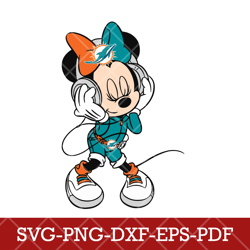 Miami Dolphins_mickey christmas 10,NFL SVG, Mickey NFL SVG DXF EPS PNG Files, Cricut, File cut