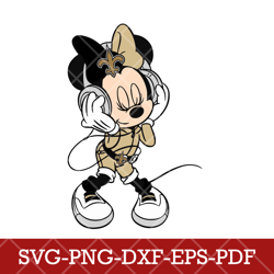 New Orleans Saints_mickey christmas 10,NFL SVG, Mickey NFL SVG DXF EPS PNG Files, Cricut, File cut