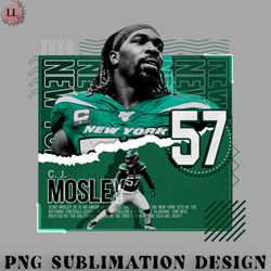 football png cj mosley football paper poster jets