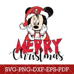 Tampa Bay Buccaneers_mickey christmas 1,NFL SVG, Mickey NFL SVG DXF EPS PNG Files, Cricut, File cut