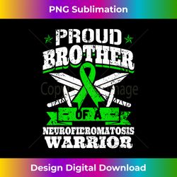 Proud Brother Of A Neurofibromatosis Warrior Awareness - Innovative PNG Sublimation Design - Reimagine Your Sublimation Pieces