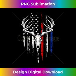 bowhunting american flag usa bow whitetail deer hunter gift - classic sublimation png file - infuse everyday with a celebratory spirit