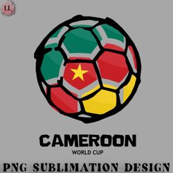 Football PNG Cameroon Football Country Flag