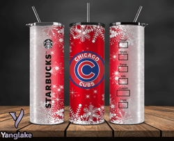 Chicago Cubs Png,Christmas MLB Tumbler Png , MLB Christmas Tumbler Wrap 50