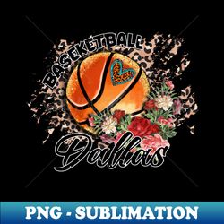 aesthetic pattern dallas basketball gifts vintage styles - png transparent sublimation file - perfect for sublimation art
