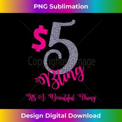 $5 Bling Jewelry Accessory Supplies Consultant Live Stream - Timeless PNG Sublimation Download - Infuse Everyday with a Celebratory Spirit