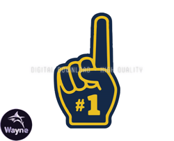 Michigan Wolverines Rugby Ball Svg, ncaa logo, ncaa Svg, ncaa Team Svg, NCAA, NCAA Design 46