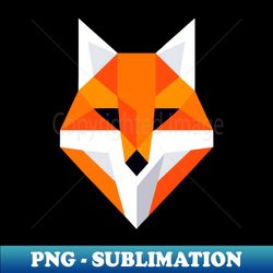 Fox head drawing - Instant Sublimation Digital Download - Create with Confidence