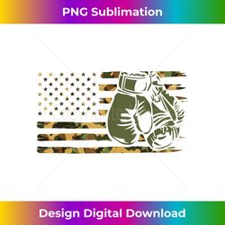 camo boxing usa flag for boxer - american flag boxing - innovative png sublimation design - channel your creative rebel