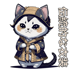 Cat MiawJapaneseTraditional outfit 1