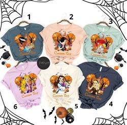 Personalized Disney Princess Halloween Shirts, Disneyland Princess Shirts, Disney Princess Shirt, Halloween Party Tee, D