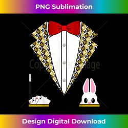 Magician Costume Funny Tuxedo For Kids & Adults - Luxe Sublimation PNG Download - Reimagine Your Sublimation Pieces