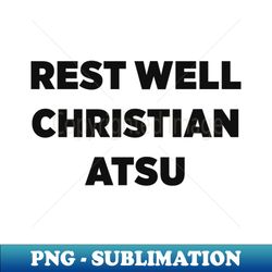 CHRISTIAN ATSU - Vintage Sublimation PNG Download - Perfect for Sublimation Mastery