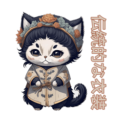 Cat MiawJapaneseTraditional outfit4