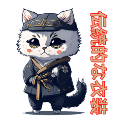 Cat MiawJapaneseTraditional outfit