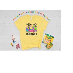 Rollin into PreSchool Shirt, Preschool Shirt, Shirt For Preschool, Gift For Pre-K, First Day Of Preschool Shirt, Pre-k S