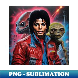 Michael Jackson 80s Tee - PNG Transparent Sublimation File - Instantly Transform Your Sublimation Projects