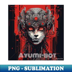 ayumi bot - Retro PNG Sublimation Digital Download - Spice Up Your Sublimation Projects