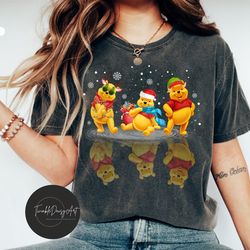 Winnie The Pooh Disney Christmas Shirt, The Pooh Bear Dancing Christmas shirt, Mickey's very merry Christmas shirt, Chri