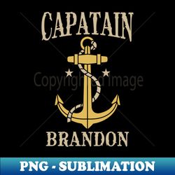 Name Brandon - PNG Transparent Digital Download File for Sublimation - Spice Up Your Sublimation Projects