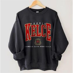 Travis Kelce Sweatshirt, Travis Kelce Unisex Football Crewneck, America Football T-shirt, Football Fan Gift, Kansas City