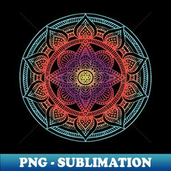 Starburst Mandala - Creative Sublimation PNG Download - Revolutionize Your Designs