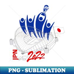 Japan World Cup Soccer 2022 - Digital Sublimation Download File - Transform Your Sublimation Creations