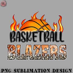 basketball png classic basketball design blazers personalized proud name