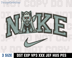 South Dakota Coyotes Embroidery Designs, Nike Logo Embroidery Files, Machine Embroidery Pattern
