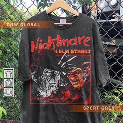 Freddy Krueger Movie Shirt, Nightmare on Elm Street Halloween Vintage 90s Y2K Sweatshirt