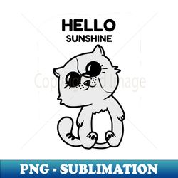 Hello Sunshine - Unique Sublimation PNG Download - Unlock Vibrant Sublimation Designs