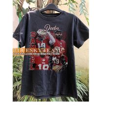 Vintage Deebo Samuel shirt, Football shirt, Classic 90s Graphic Tee, Unisex, Vintage Bootleg, Gift, Retro, Best Gift Eve